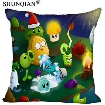 

Best New plants vs zombies Pillowcase Wedding Decorative Pillow Case Custom Gift For Pillow Cover 40x40cm,45x45cm,60x60cm