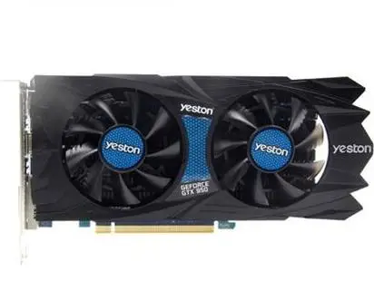  For Yeston GTX950 2G DDR5 128bit speed version of the new original game graphics PCI-E3.0 