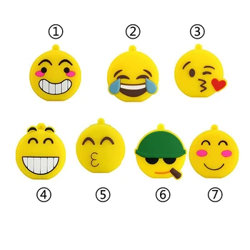 

Fashion Cute Cartoon Smiley Face Pen Drive Usb Flash Drive 64GB 32GB Pen drive Real Capacity 4GB 8GB Memory Stick Free Shipping