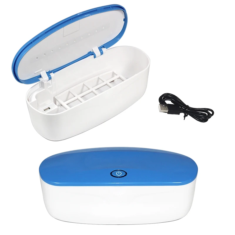 

UV Sterilizer Box USB interface Nail Art Tools LED Disinfection Box for Cosmetic Salon Sterilizer Storage Box Portable