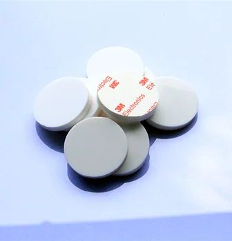 

50pcs 20mm x 5mm white anti slip silicone rubber plastic bumper damper shock absorber 3M self-adhesive silicone feet pads