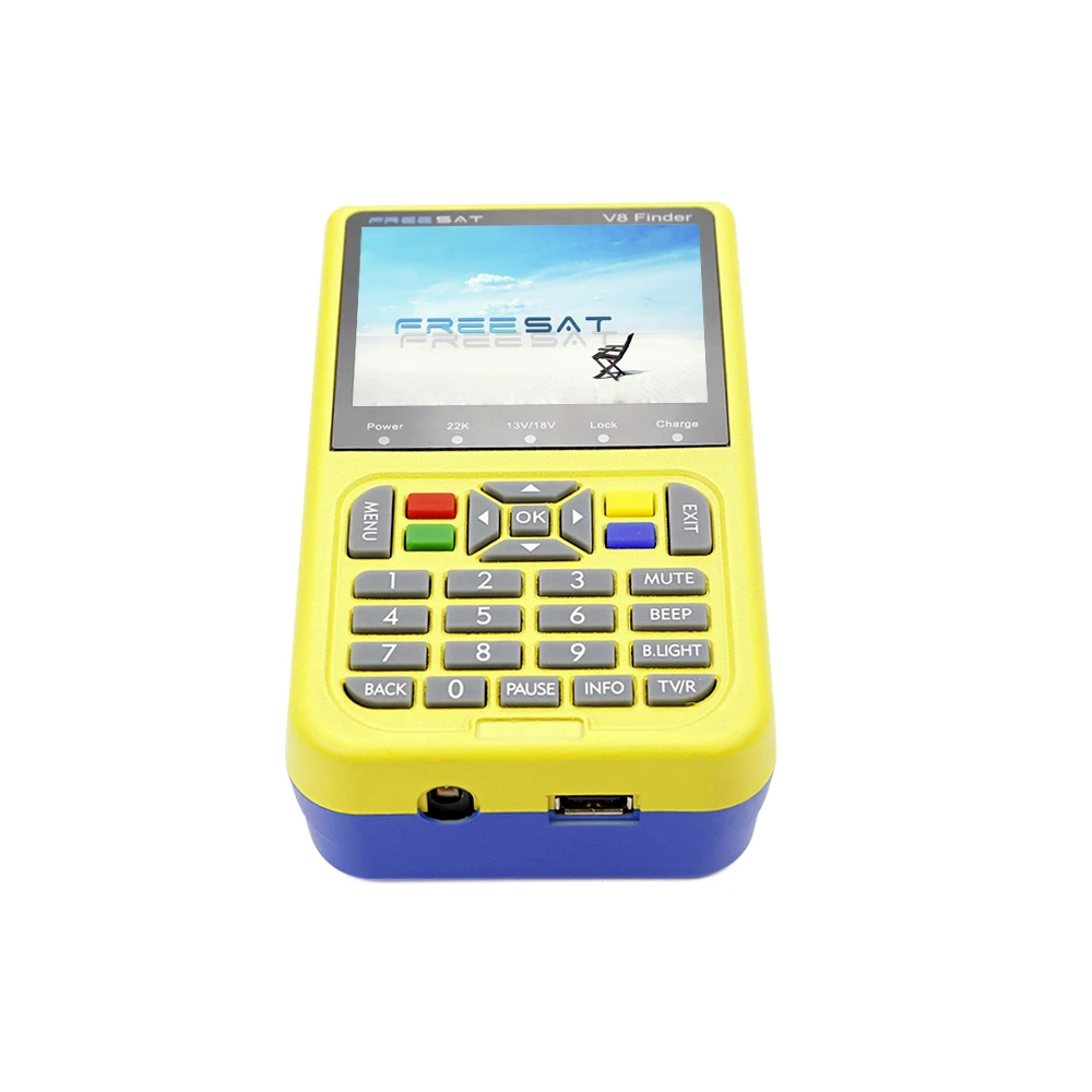 Freesat V8 Finder 3000mA Lithium Battery Digital Satellite Finderin