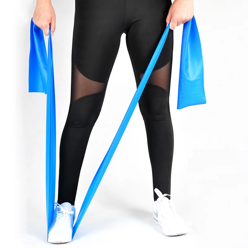 

150cm Yoga Fitness Pull Rope Crossfit Pilates Stretch Resistance Bands Latex Expander Rubber Elastic Workout Training Sports