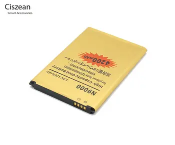 

Ciszean 10pcs B800BE B800BC B800BZ B800BU Gold Replacement Battery For Samsung Galaxy Note3 Note 3 III N9000 N9005 N900 4200mAh
