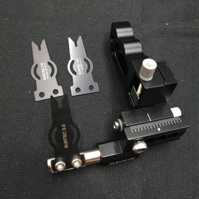 Online Decut Bogenschießen Verbindung Bogen Pfeil Rest Spiel Einstellbare SUNTEC X1 Metall Clips Pfeil Rest Rechts Hand Schießen