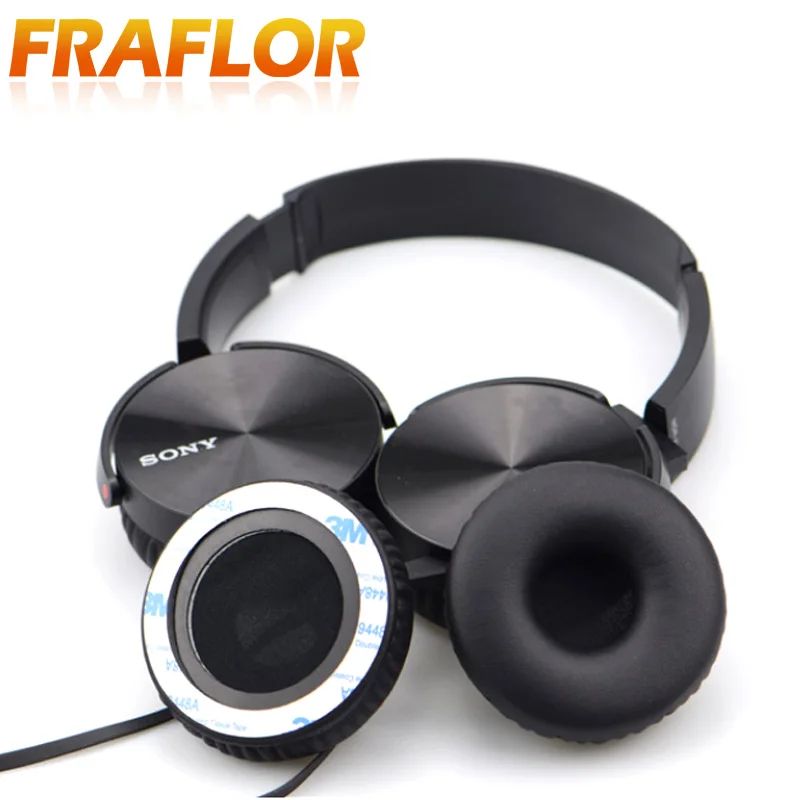 Амбушюры подушки крышка подушечки Замена для sony MDR-XB250 MDR-XB400 MDR-XB450AP MDR-XB550AP MDR-XB650BT Экстра бас наушников