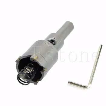 

TCT 25mm Carbide Tip Drill Bit Hole Saw Set Stainless Steel Metal Alloy