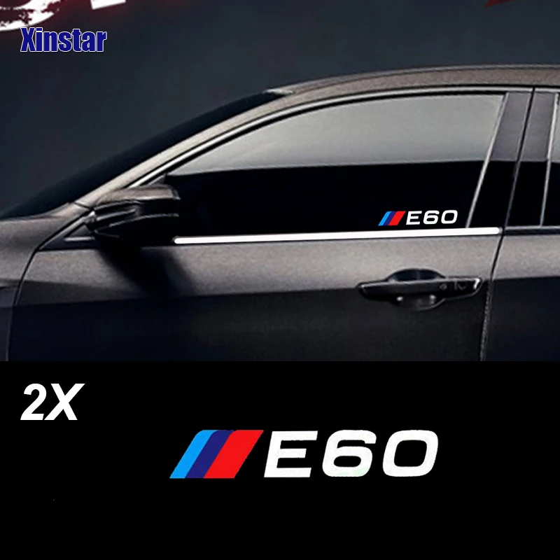 Наклейки на автомобильные окна для bmw E30 E34 E36 E39 E46 E60 E61E87 E90 E83 F10 F20 F21 F30 F35 2