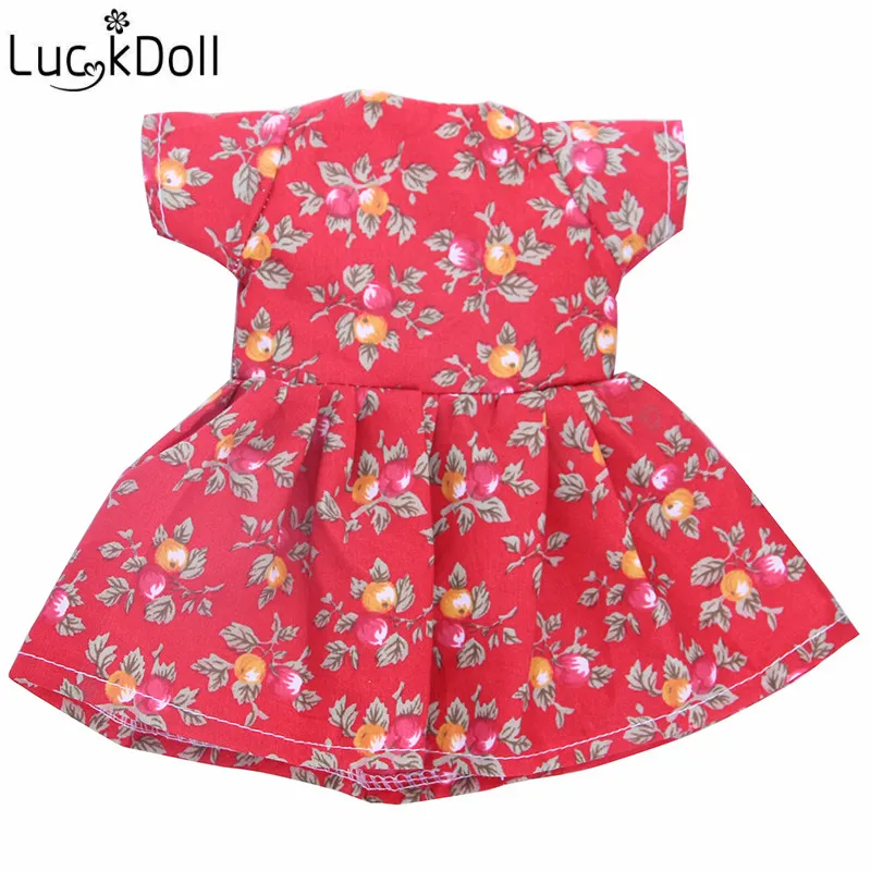 Luckydoll новая кукла одежда аксессуары юбка подходит для 14,5 дюймов Американская женская кукла игрушка детский лучший праздничный подарок - Цвет: m14