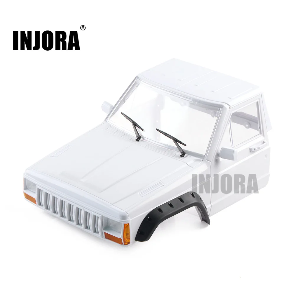 INJORA RC Car Pickup Head Part Body Shell for 1/10 RC Crawler Axial