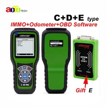 Новый 2017 OBDSTAR X100 ПЛЮСЫ C + D + E модель Ключевые Программист с EEprom Адаптер + ИММОБИЛАЙЗЕР + Пробег регулировка Заменить Х-100 Pro