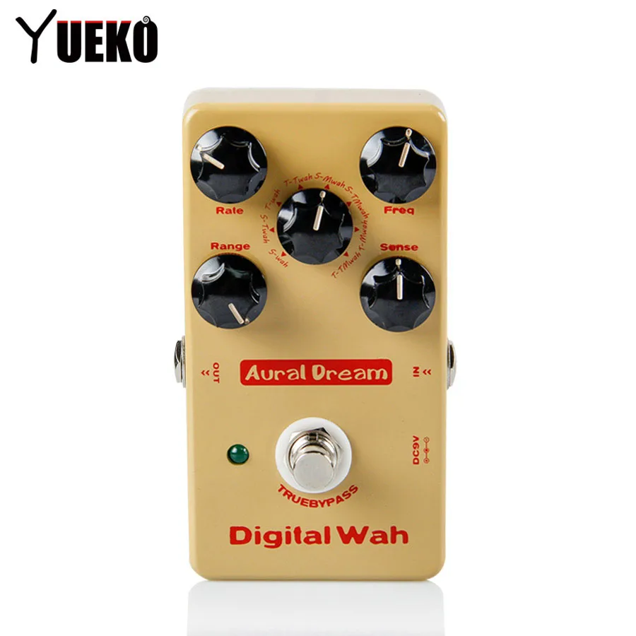 

Aural Dream Digital Wah Guitar Effects Pedal with 8 types of Wah Algorithm Guitar Accessories