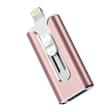 USB флеш-накопитель 128 ГБ портативный флэш-накопитель 32 Гб 64 Гб 128 ГБ Usb 3,0 Флэшка флеш-накопитель для iPhone X/8 Plus/8 Plus/7 Plus USB флеш-накопитель