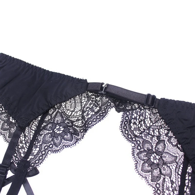 SAROOSY New Sexy Adjustable Lace Garter for Women Bow Tie Detail Belt for Stockings Sexy Underwear Plus Size