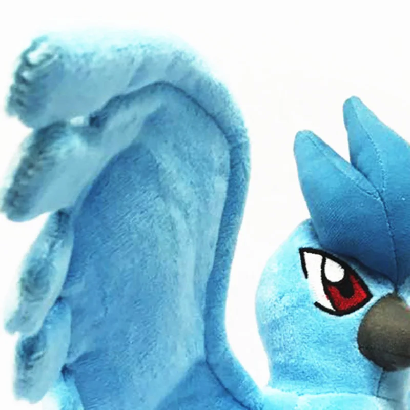 Anime Articuno Plush Toys Cute Cartoon Pocket Monsters Birds  Montre Stuffed Animals Dolls Kids Friends Cosplay Gift 28cm  (4)