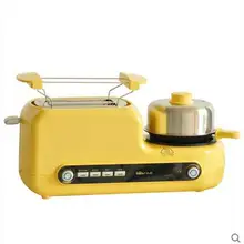Антипригарный запеченный Электрический многофункциональный автоматический тостер для завтрака машина для хлеба тостер жареное яйцо на пару яйцо
