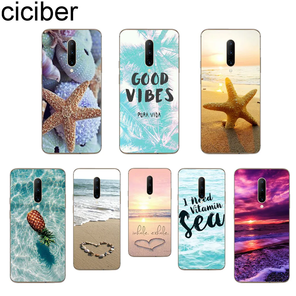 ciciber Summer Beach Phone Cases For font b Oneplus b font font b 7 b font