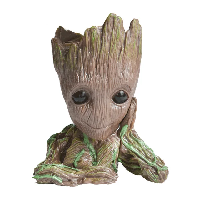 1p Tree Man Model Toy For Kids Flower Pot Baby Groot Flowerpot Planter Action Figures Pen Holder Creative Garden Flower Planter Flower Pots Planters Aliexpress