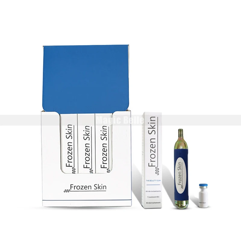 

CO2 Cartridges Refill Gas Cylinder and Hyaluronic Acid for Mesotherapy Frozen Skin Gun Whitening and Wrinkle Removal