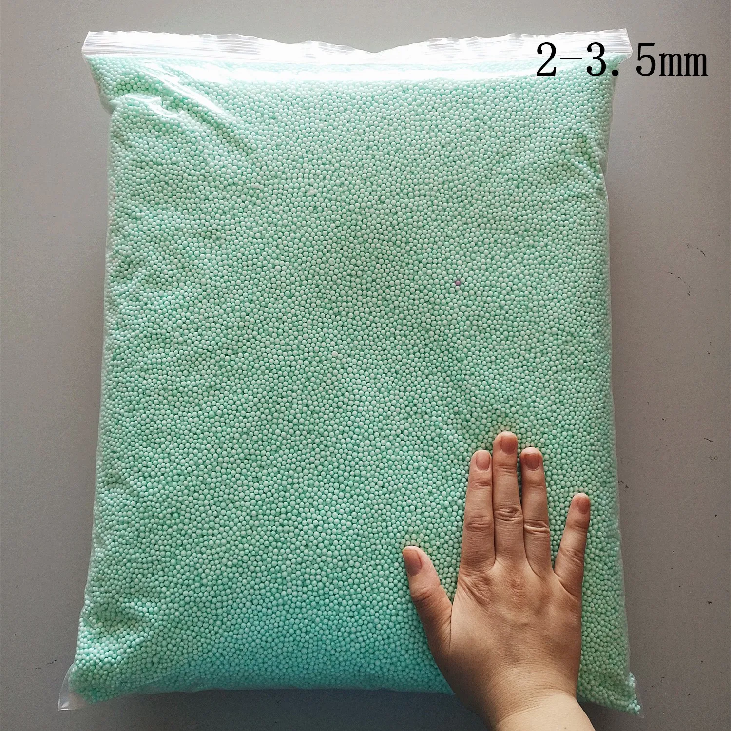 Sangramento da Lama da Neve do Natal Bola do Lodo Minúsculos da Espuma para o Enchimento da Espuma para Fontes Nenhum Partículas Acessórios Pequenos Grânulos 250g 2-3.5mm 9 Cheap Argila de modelagem