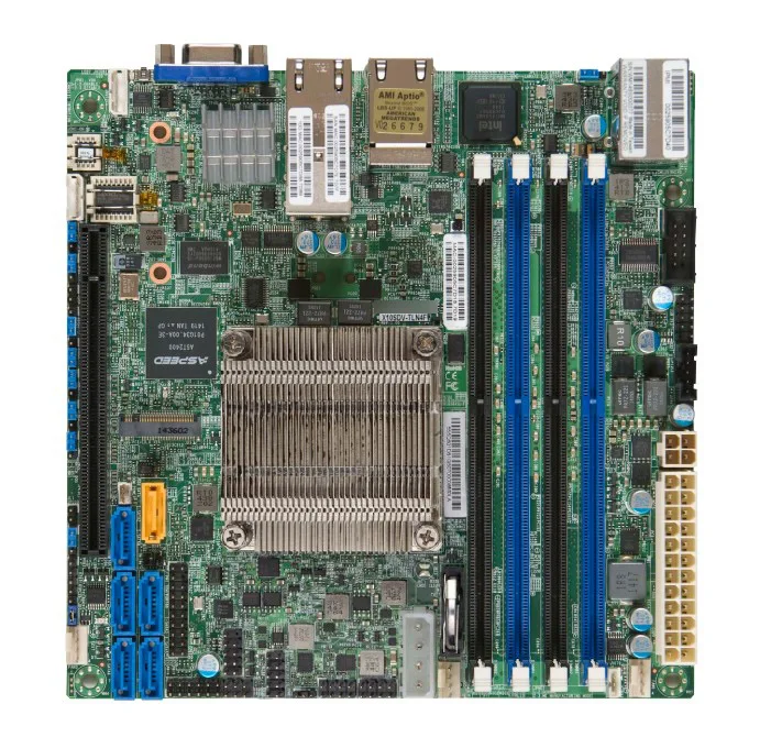

Onboard D-1557 12-core OEM X10SDV-12C-TLN4F Dual Gigabit Ethernet + Dual Gigabit Ethernet