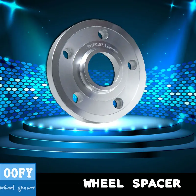 

1 pair/ Car aluminum wheel spacer adapter hub flange 5-112 20mm for Audi RS4 RS5 RS6 S7 S8 SQ5