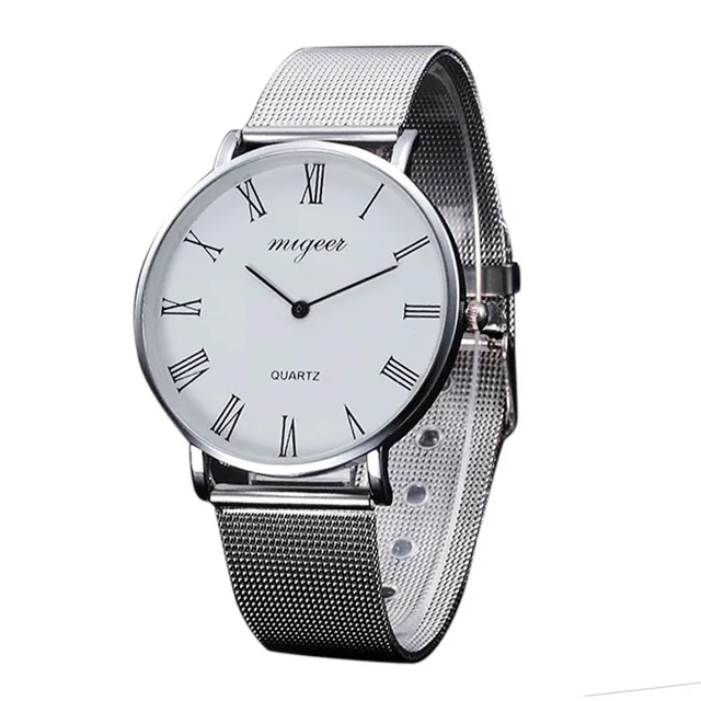 2018 Casual Silver Women Watch Crystal Stainless Steel Buckle Roman Numbers Anal 2018 Casual Silver Women Watch Crystal Stainless Steel Buckle Roman Numbers Anal