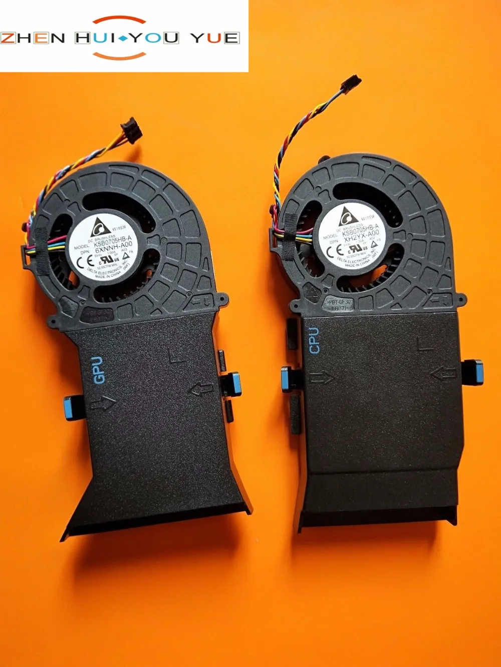 NEW CPU+GPU COOLING FAN 6XNNH A00 XH2YX A00 FOR Dell Alienware Alwar 2508 Alpha seires-in Laptop