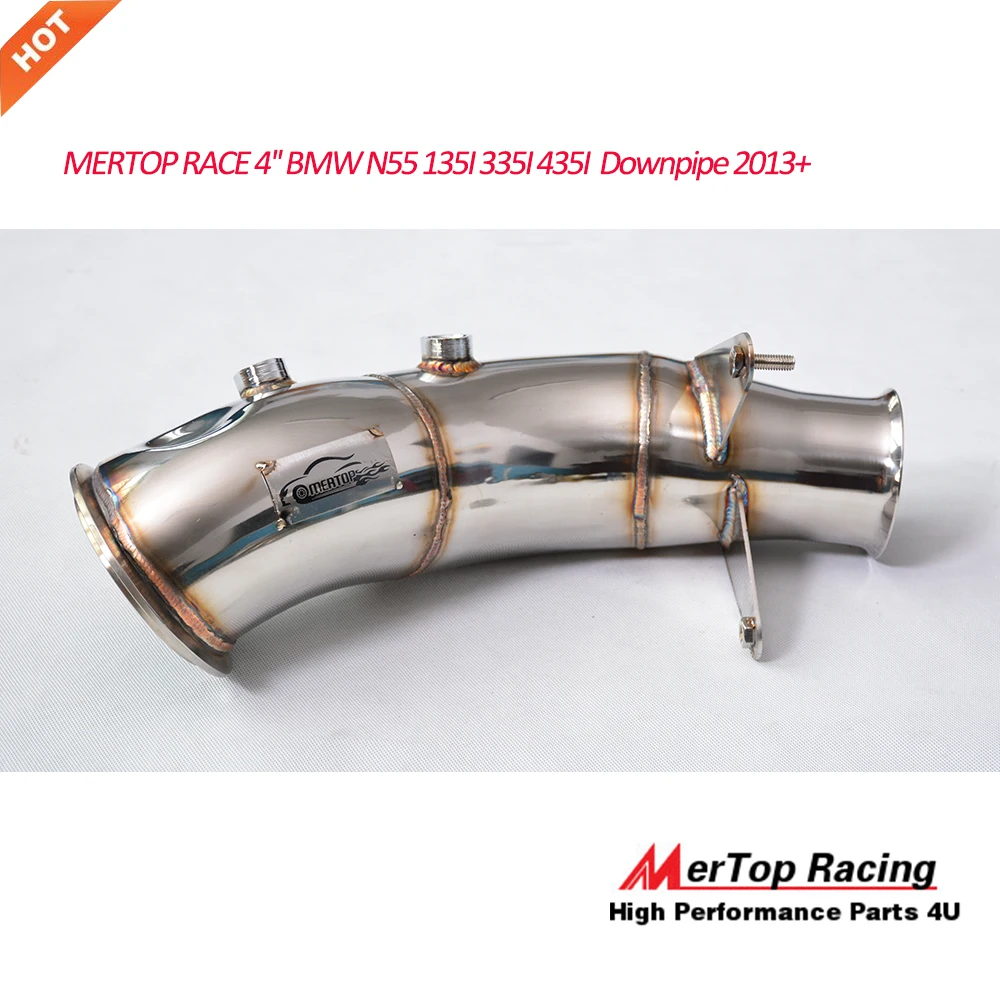 

MERTOP RACE 4'' N55 F20 F22 F23 F32 F33 F36 135I 335I 435I Downpipe 2013+