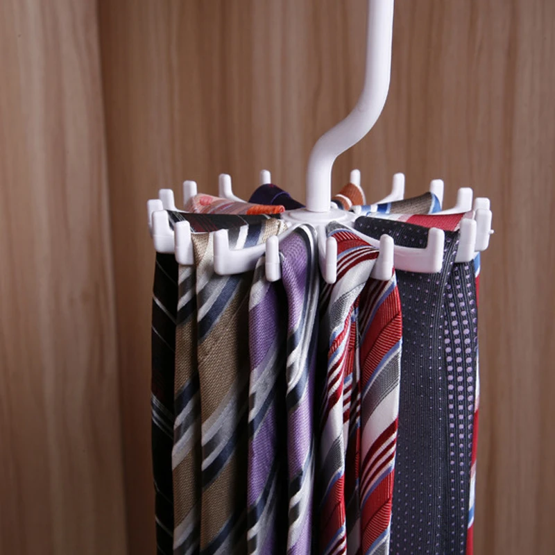Plastic Tie Rack 20 pcs Necktie Display frame tie rack