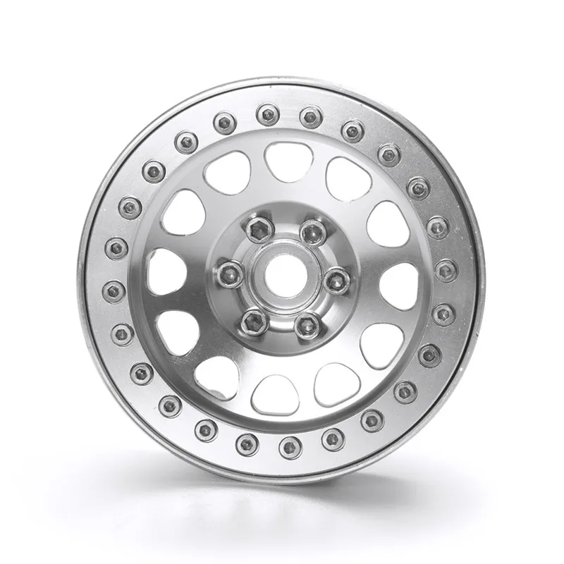 2.2 inch Alloy Beadlock Wheel Rims for Wraith RC Rock Crawlers #3 Width 35mm part accessories 2.2 inch Alloy Beadlock Wheel Rims for Wraith RC Rock Crawlers #3 Width 35mm part accessories