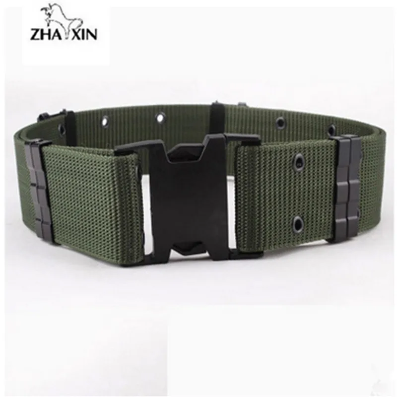 

New Belts Outdoor Training Tactical Belt Canvas Nylon Weave CS Black Hawk Belt Men Army Combat Adjust Tactical