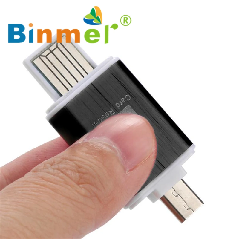 2in1 Micro SD OTG USB 2.0 Flash Drive Card Reader для смартфонов Планшетные ПК _ kxl0524