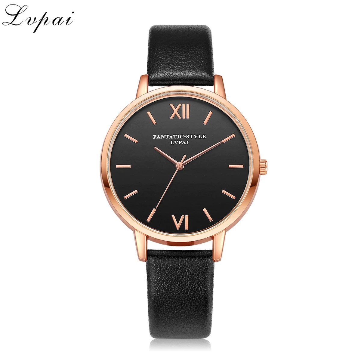 2018 Rose Gold Women Watches Lvpai Brand Leather Watch Luxury Classic Wrist Watch Fashion Casual Simple Quartz Wristwatch Clock hot sale lvpai famous brand rose gold dress watches flowers leather fashion wristwatches women luxury quartz watch gift clock