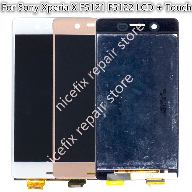 Протестированный 5 0 дюймовый дисплей для Sony Xperia X LCD F5121 F5122 сенсорный экран