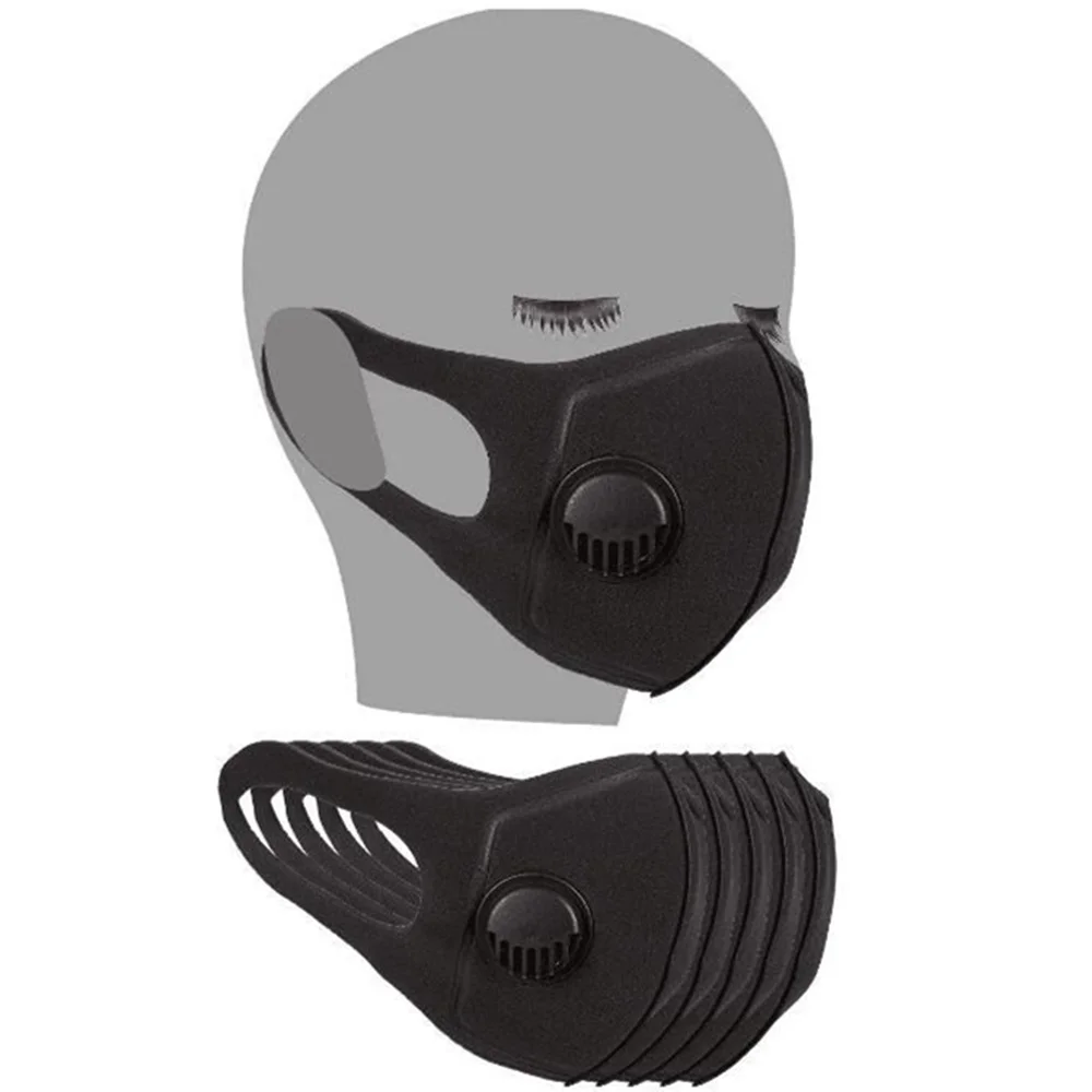 

2Pcs 3D Respiratory Dust Mask Upgraded Version Men & Women Anti-fog Haze Dust Pm2.5