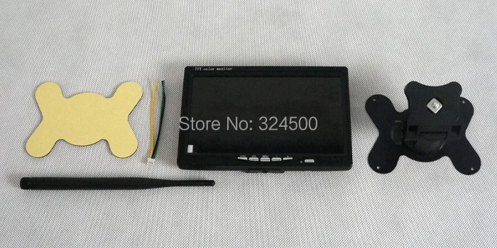 

New 5.8G 7 inch TFT LED Color FPV Monitor Built-in Battery
