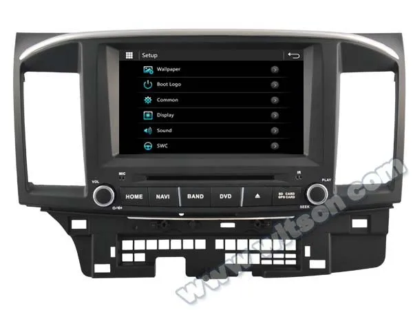 Best WITSON CAR DVD GPS For MITSUBISHI LANCER with Capctive Screen+1080P+DSP+WiFi+3G+DVR+Good Price car audio dvd gps 2