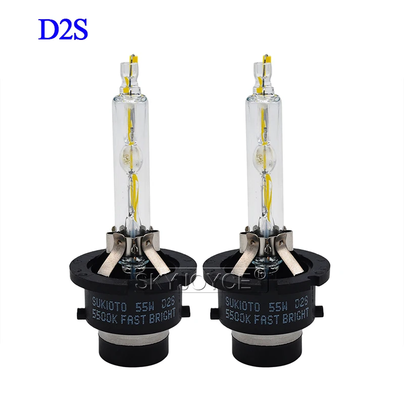 SKYJOYCE 55W Fast Bright D2S Xenon HID Headlight Kit 85967-51050 HID Ballast 55W D2S D4S 5500K D2R D4R HID Bu2lb Kit Xenon D4S (8)