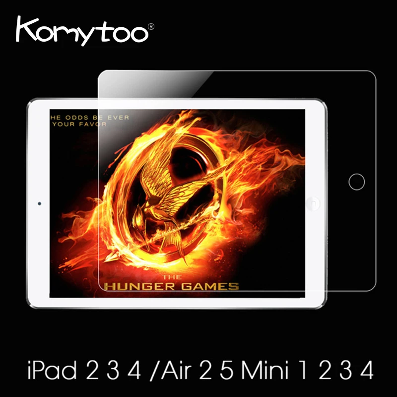 

9H Premium Tempered Glass Screen Protector Film Case For iPad 2 3 4 /5 Air For Pad Mini 1 2 3 4 Clear Front Films Guard Cover