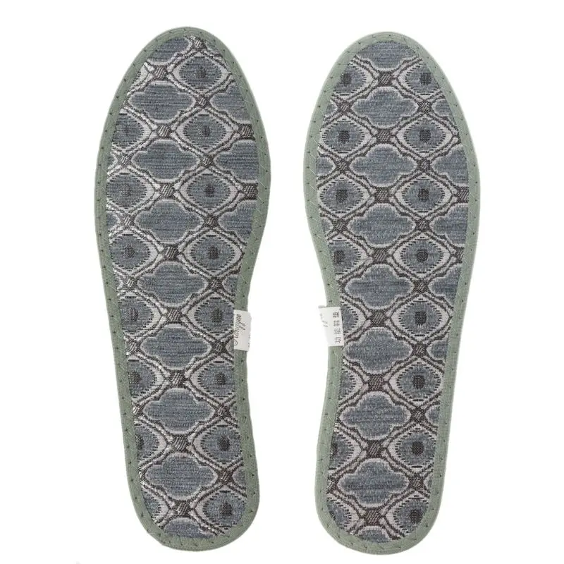 

1 Pair Bamboo Carbon Shoe Pads Women Shoes Pain Relief Sweat Absorb Non Slip Insole Anti Bacterial Deodorant Cushion Breathable