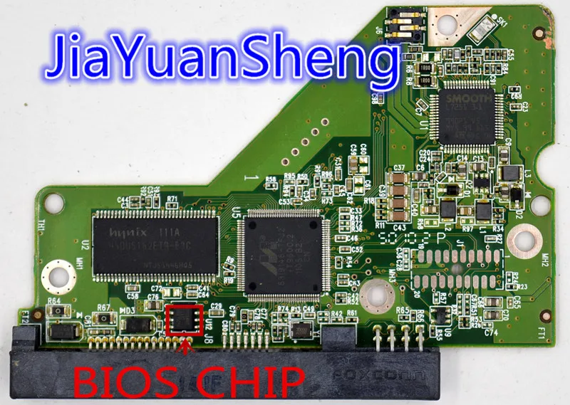 Jia Yuan Sheng HDD PCB/2060-771698-004 REV A/2061-771698-904, 2061-771698-S04/WD20EARX, WD5000AAKX, WD10EURX