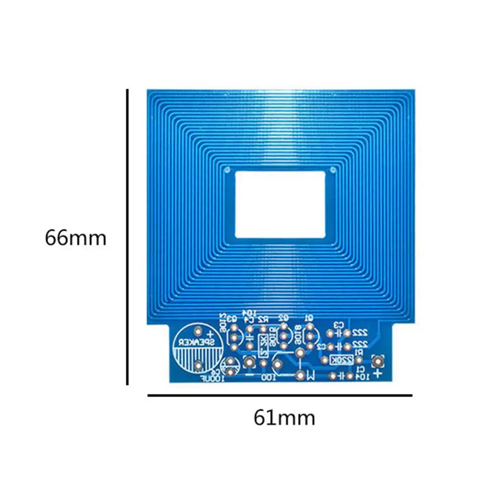 Металлодетектор сканер в разобранном виде комплект умная электроника металлодетектор сканер в разобранном виде Набор DIY печатная плата зуммер конденсатор