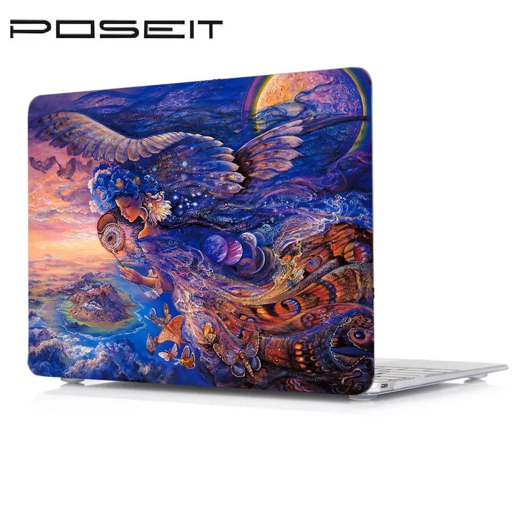 New Plastic Hard Case Cover Laptop Shell Keyboard Cover For Apple Macbook Air 11 13 Pro Retina 12 13 15 Mac book Touch Bar 13 15