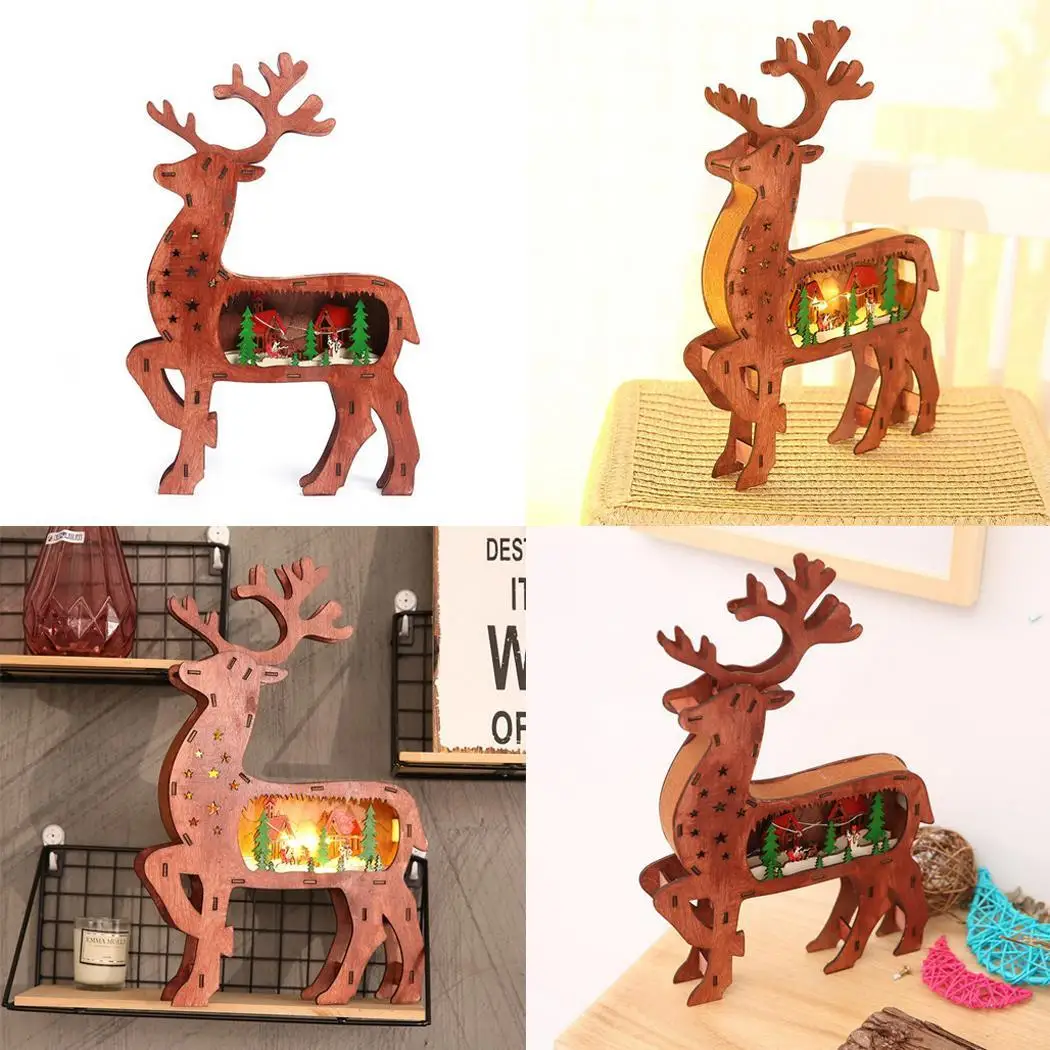

Christmas Luminous Wood Elk LED Ambient Lights Christmas 0.16 kg 1 Christmas,Party, etc. Decoration