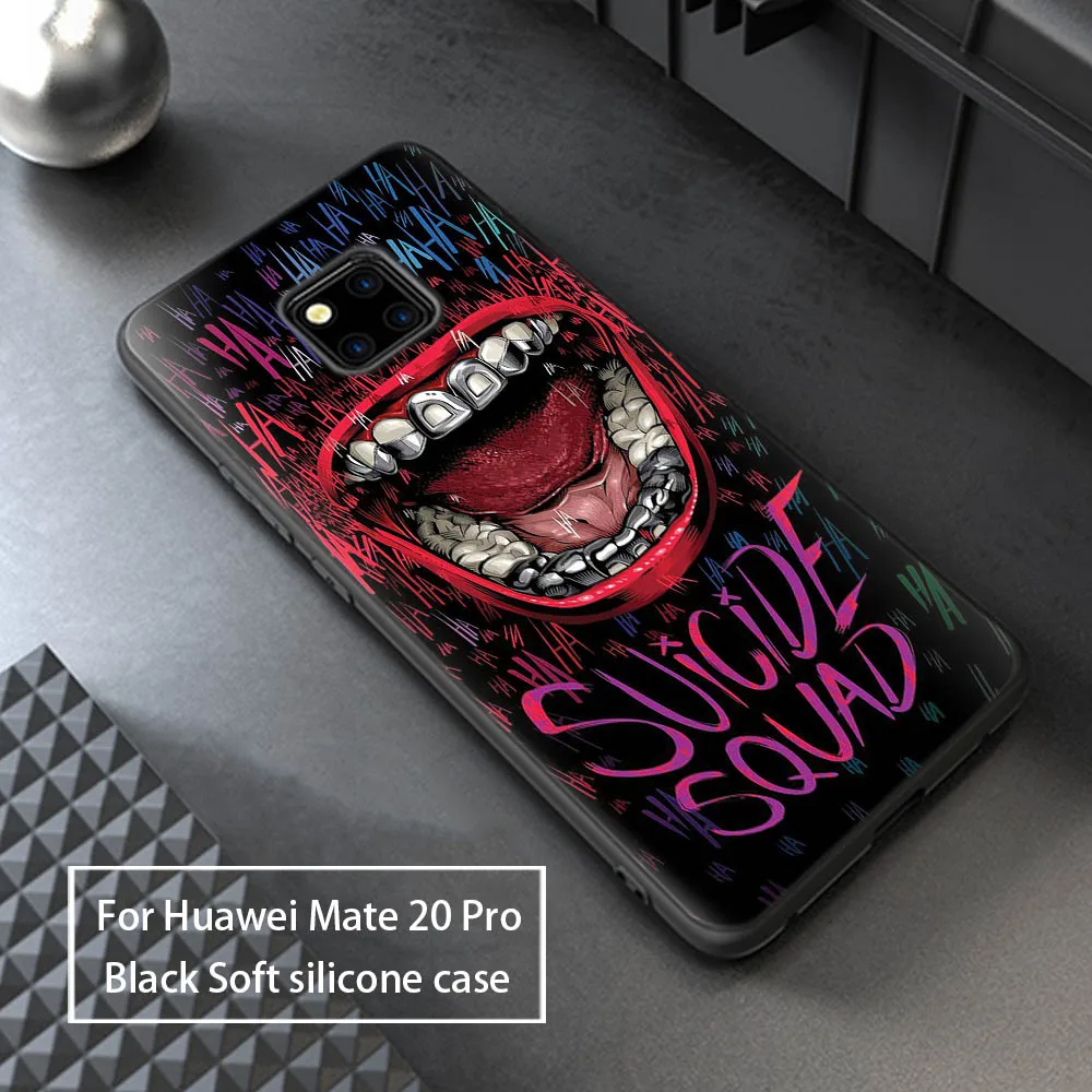 Мягкий Силиконовый ТПУ чехол joker для huawei mate 20 Pro Чехол Стиль чехол для huawei mate 20 Pro Чехол - Цвет: 09