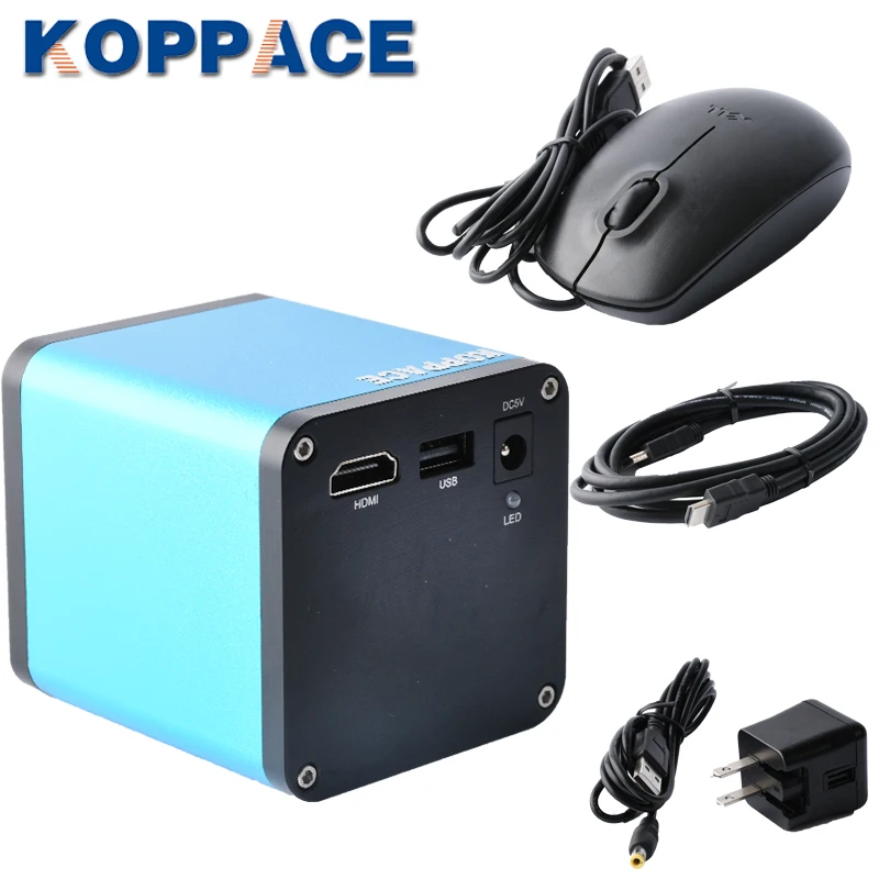  KOPPACE Auto Focus microscope Camera 1080P 60F/S HDMI microscope camera automatic focusing digital 