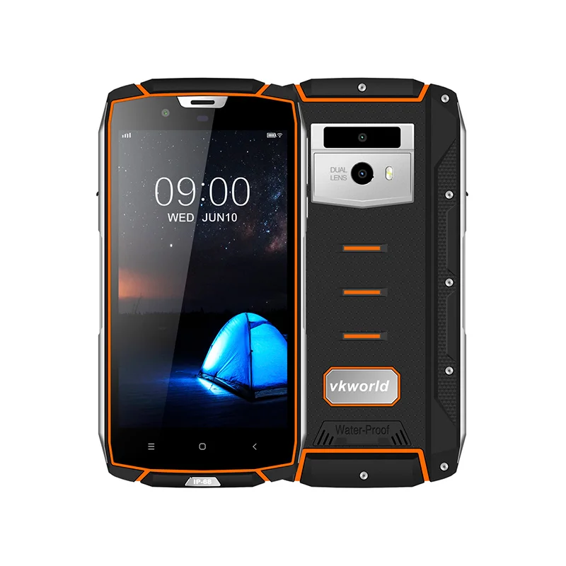 Бесплатная Беспроводной Зарядное устройство Vkworkd VK7000 4G LTE IP68 прочный смартфон