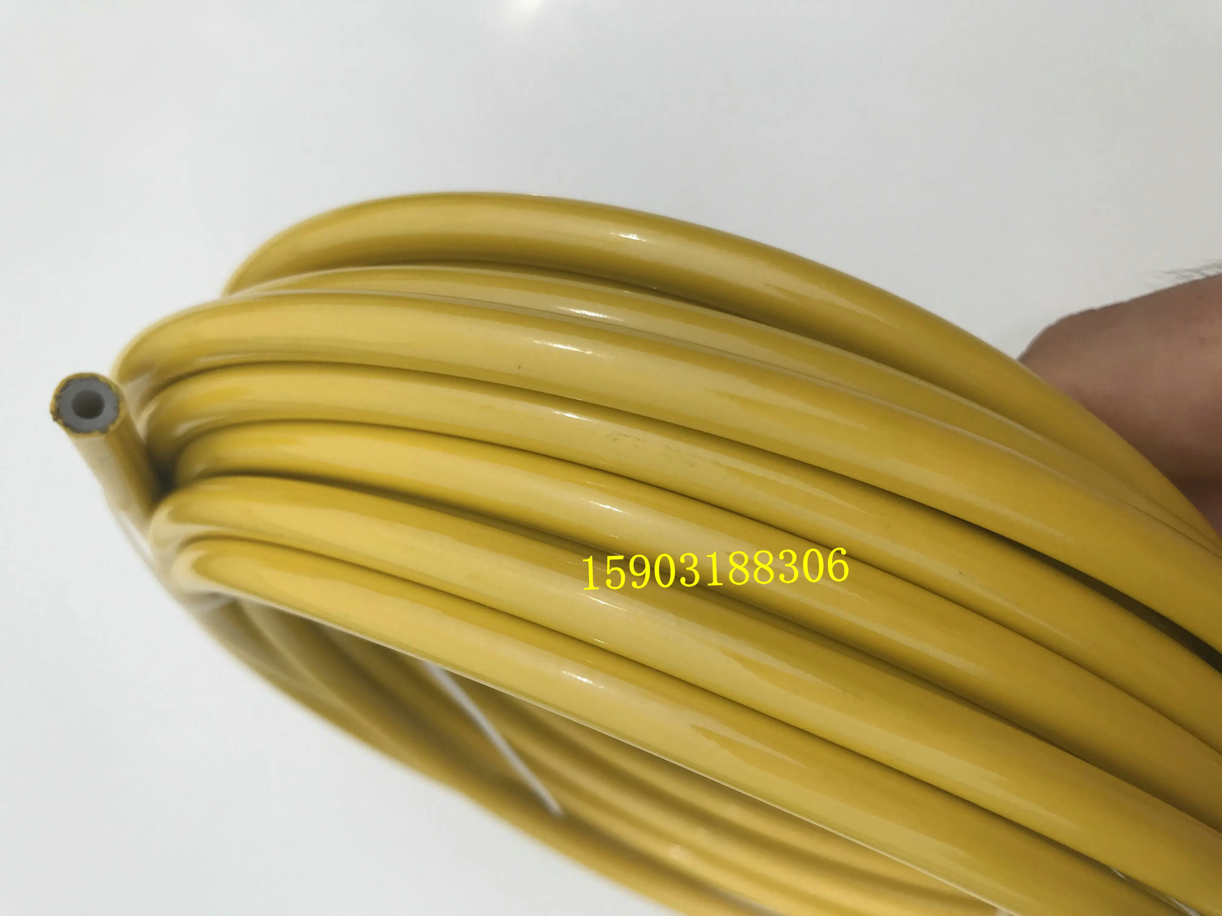Colorido an3 (3.2mm 1/8 "id) coberto pvc trançado aço inoxidável corrida de linhas de mangueira de freio 5m-5