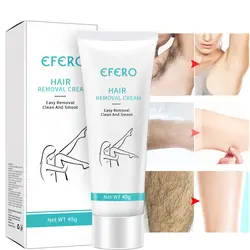 Efero крем для депиляции без боли эффективный крем для удаления волос Для мужчин и Для женщин отбеливание воска гладкая рука нога подмышки
